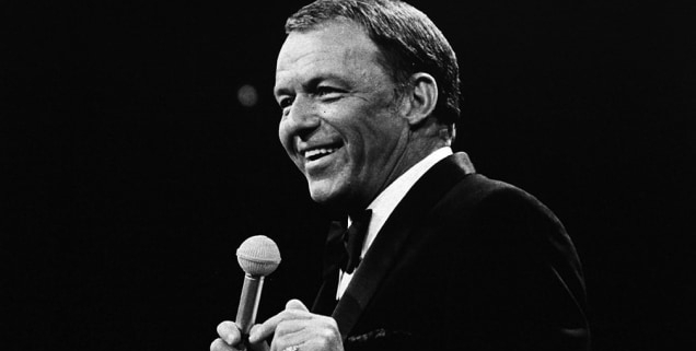 Frank Sinatra in concert